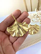 Aros Maxi Leaf Gold - Miniatura 2