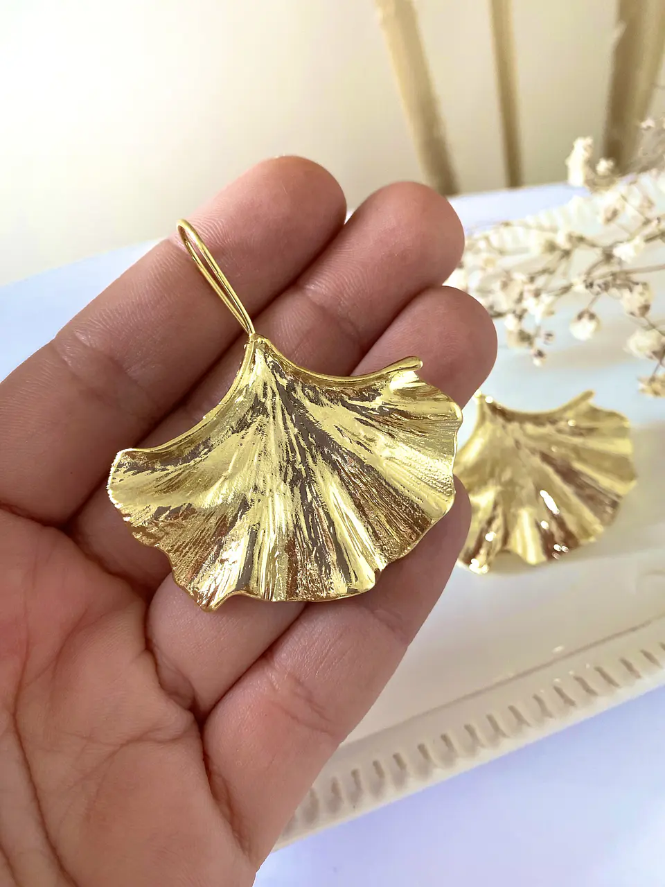 Aros Maxi Leaf Gold 2