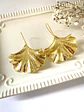Aros Maxi Leaf Gold - Miniatura 1