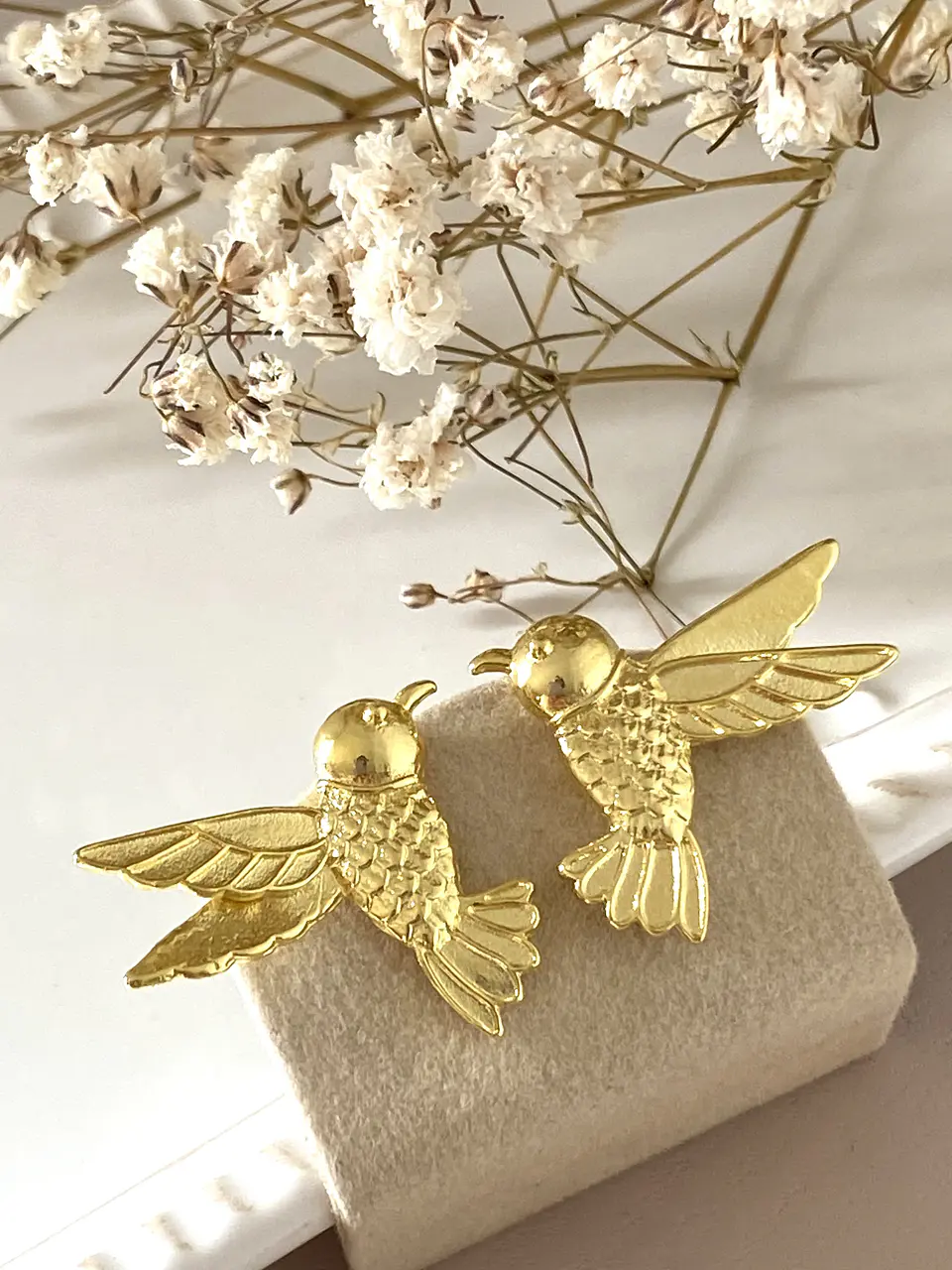 Aros Colibrí Gold 1