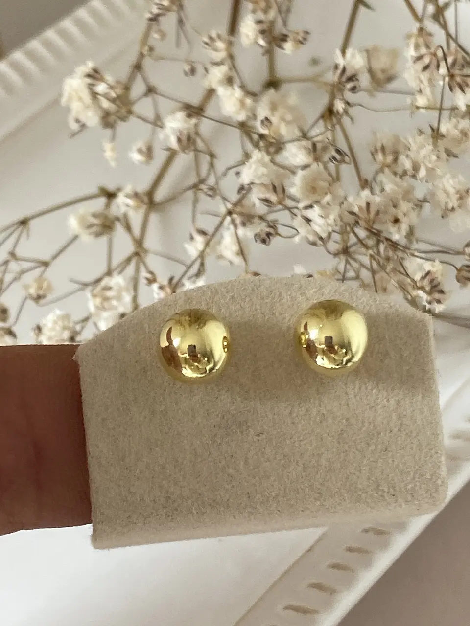Aros Bolita Gold 2