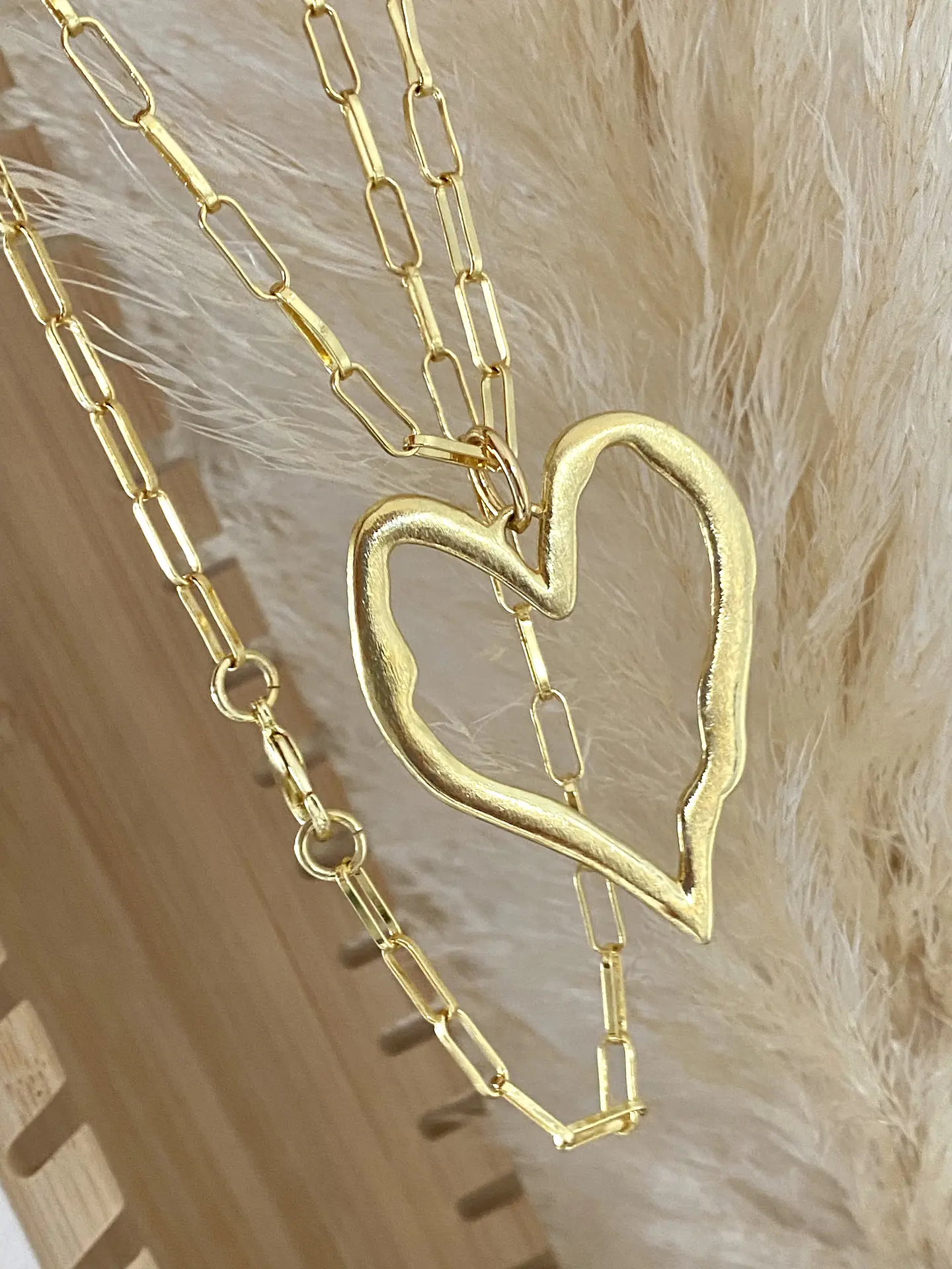 Collar Maxi Corazon Silueta 1