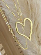 Collar Maxi Corazon Silueta - Miniatura 1