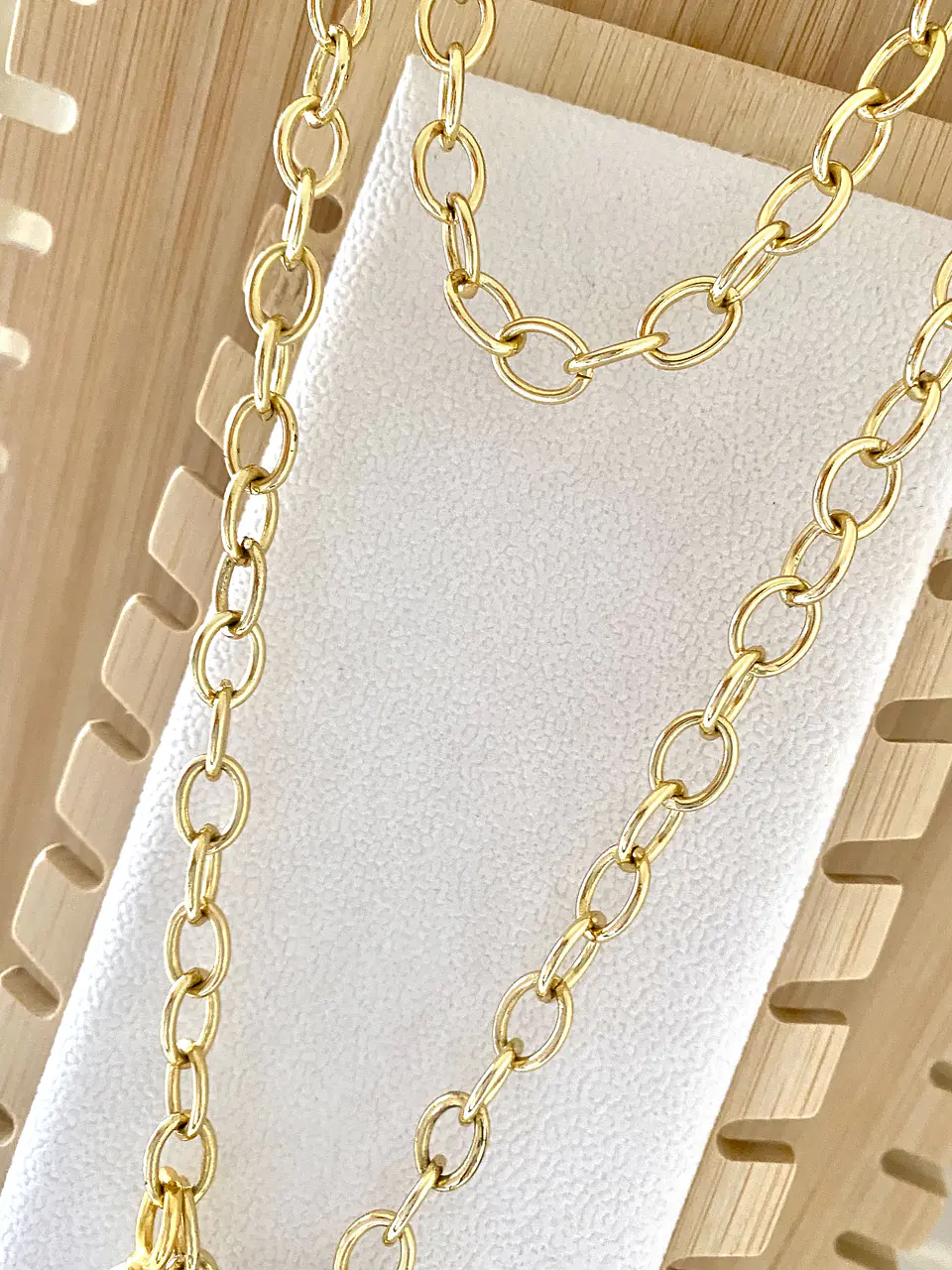 Collar Maxi Monstera Perla  3