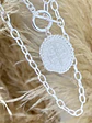 Collar Maxi Eslabones Medalla San Benito Silver  - Miniatura 3