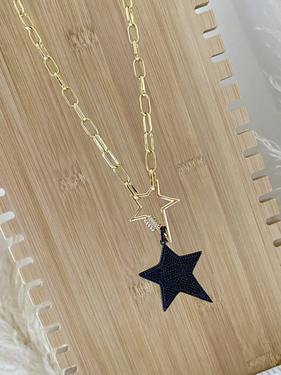 Collar Dúo  Estrellas Rockeras  2
