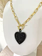 Collar Maxi Corazón Black Circones  - Miniatura 3