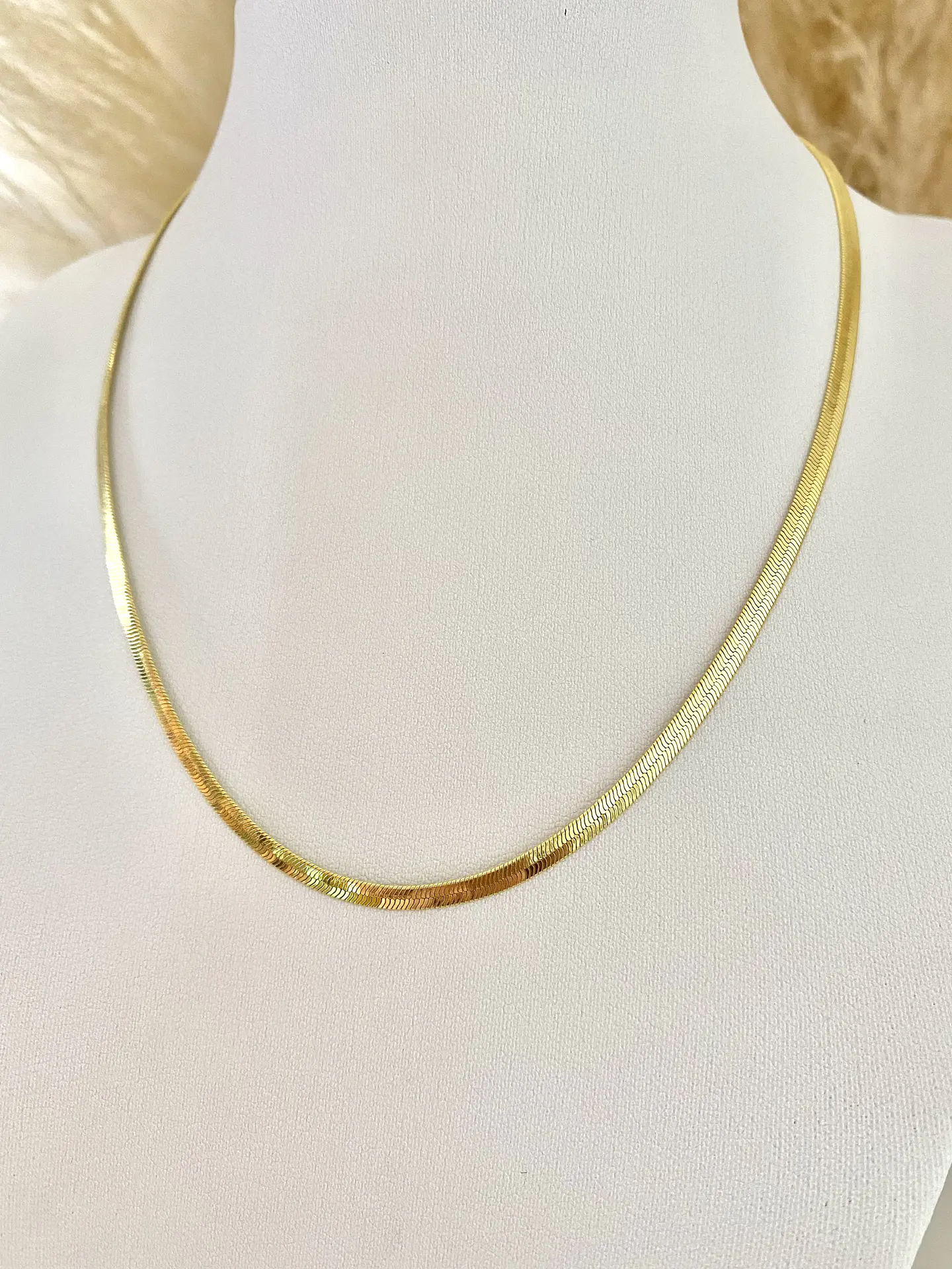 Collar Cinta Gold 3mm 1
