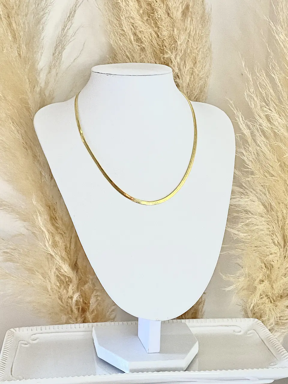 Collar Cinta Gold 3mm 3