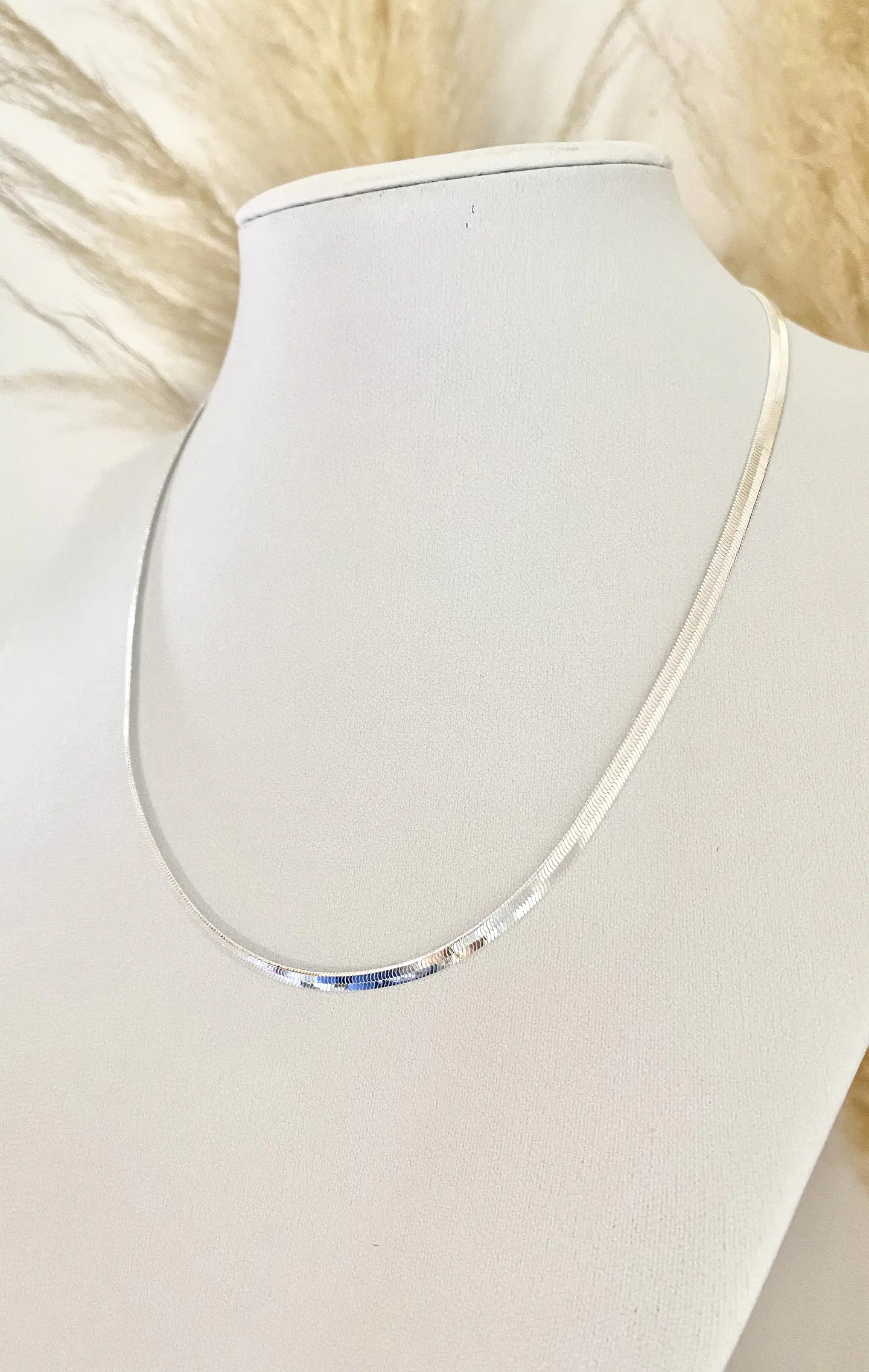Collar Cinta Silver 3mm 1