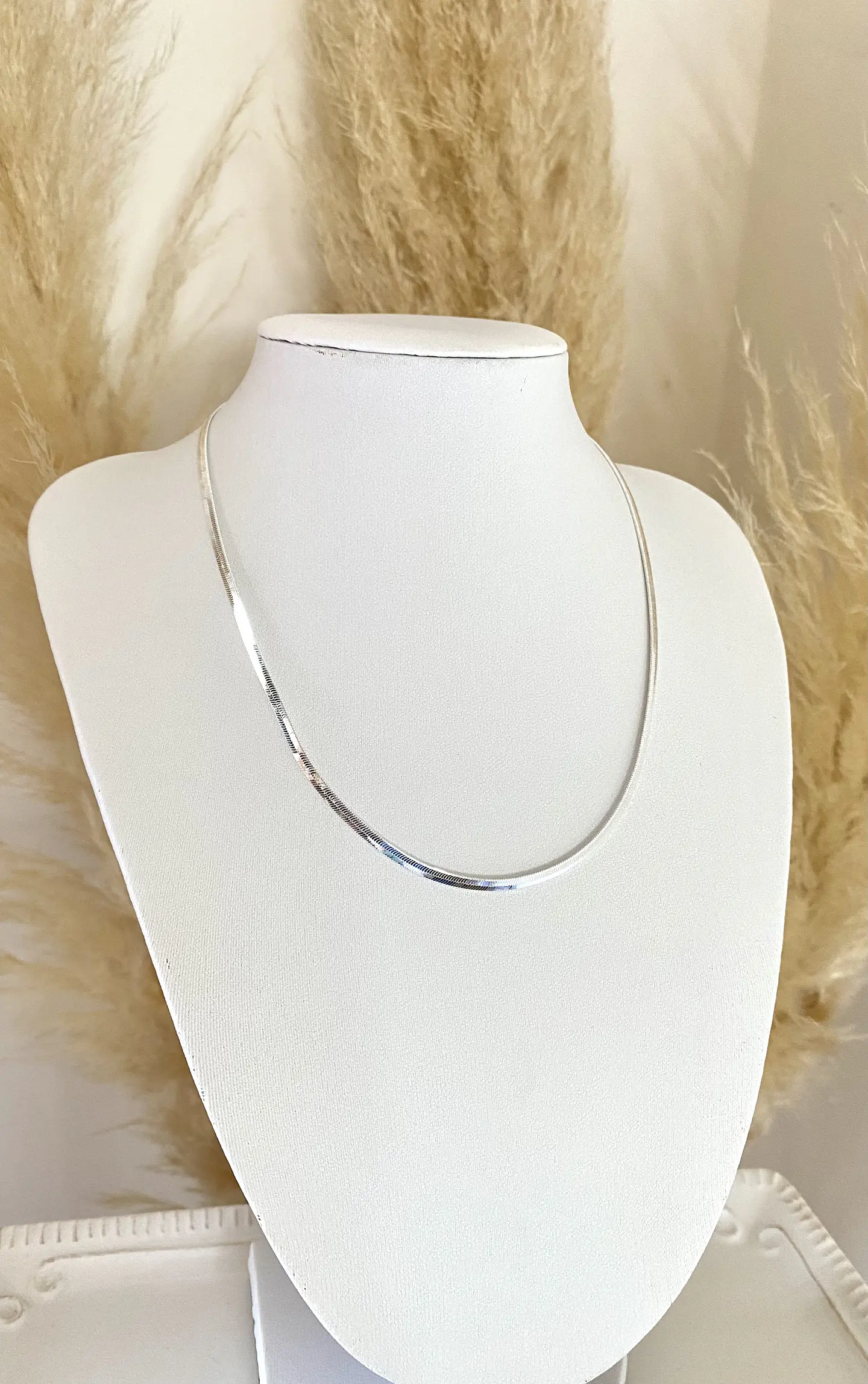 Collar Cinta Silver 3mm 3