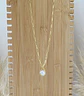 Collar Perla Solitaria  - Miniatura 2