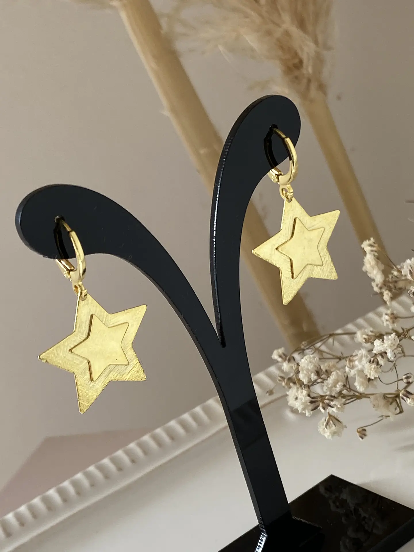 Aros Estrella Argolla Huggies 1