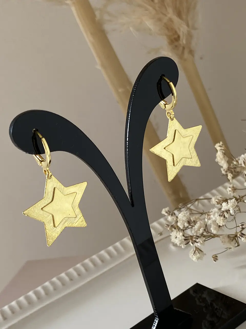 Aros Estrella Argolla Huggies 1