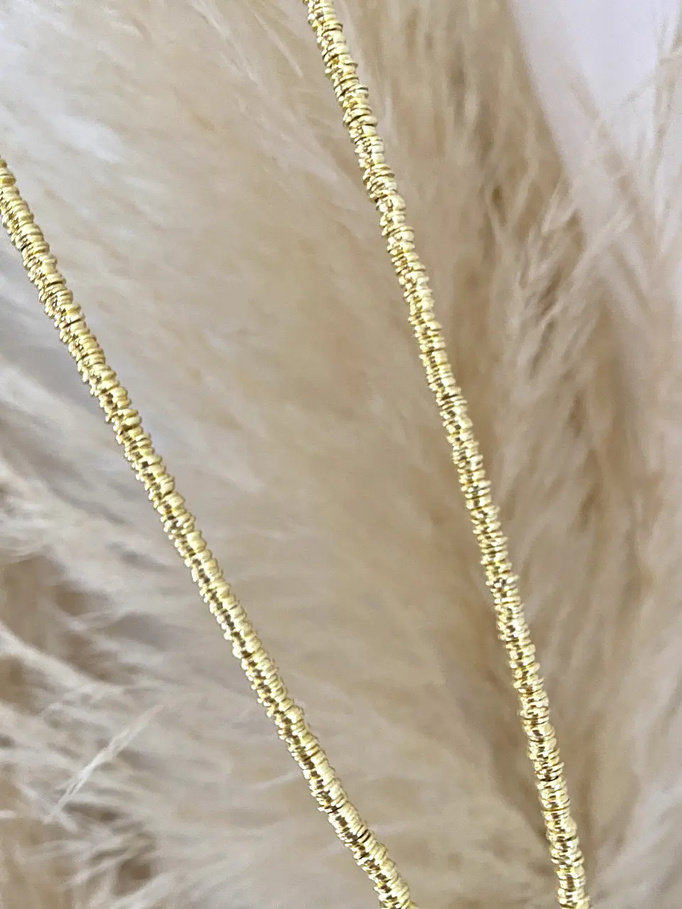 Collar Mostacilla Gold Maxi Punto de luz  5
