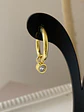 Aros Argolla Punto de Luz Gold  - Miniatura 2