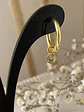 Aros Argolla Punto de Luz Gold  - Miniatura 3