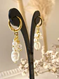 Aros Mix Perlitas Argolla Huggies - Miniatura 1