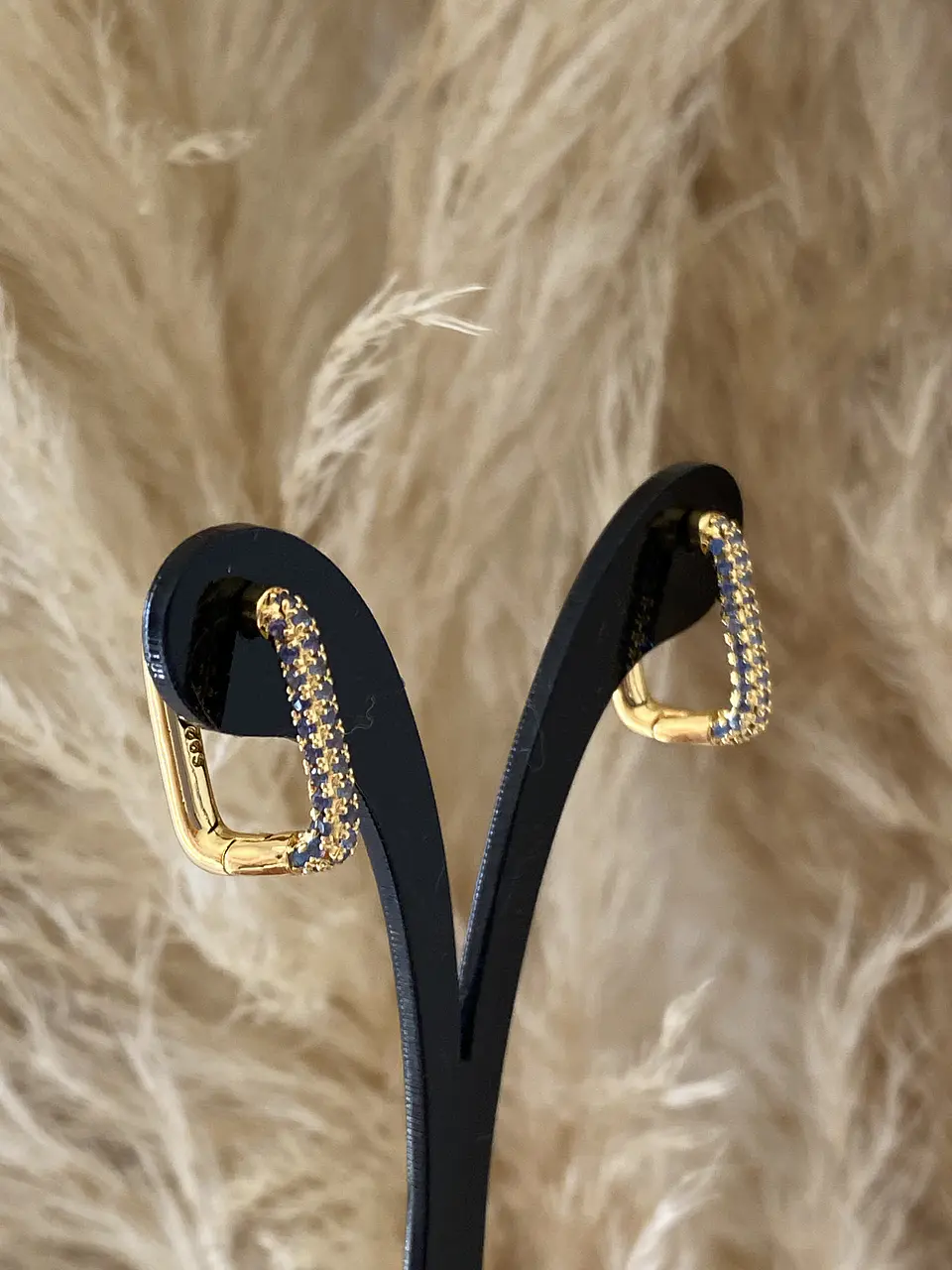 Aros Circones Turquesa Classic  1