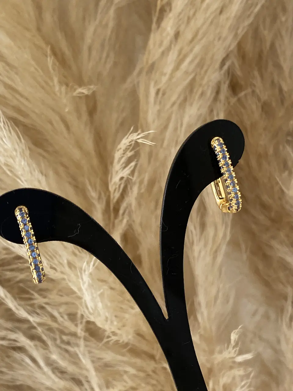 Aros Circones Turquesa Classic  3