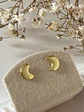 Aros Luna Pequeños enchape oro  - Miniatura 1