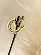 Aros Argolla Lisa Gruesa  20 mm enchape oro  - Miniatura 4