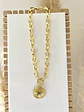 Collar Maxi Cadenón Medalla Estrella Grande - Miniatura 3
