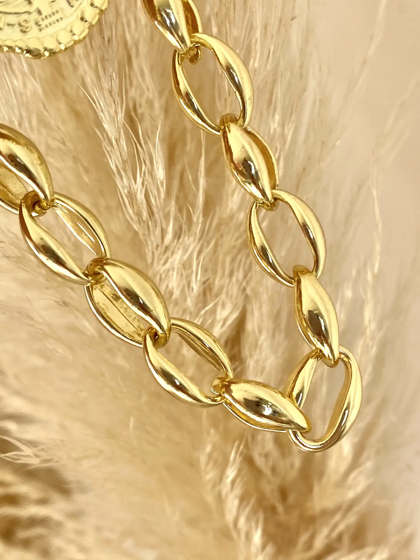 Collar Maxi Cadenón Medalla San Benito 6