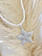 Collar Mostacilla Estrella Circones Silver  - Miniatura 1