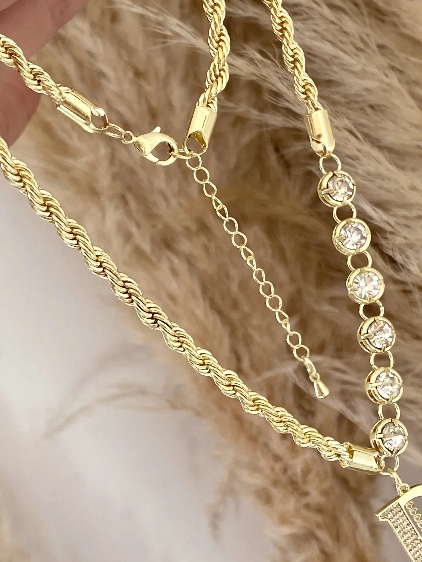 Collar Inspo  Dior cadena turbillon Circones  3