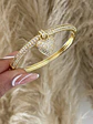  Pulsera Corazón Circones Gold - Miniatura 1