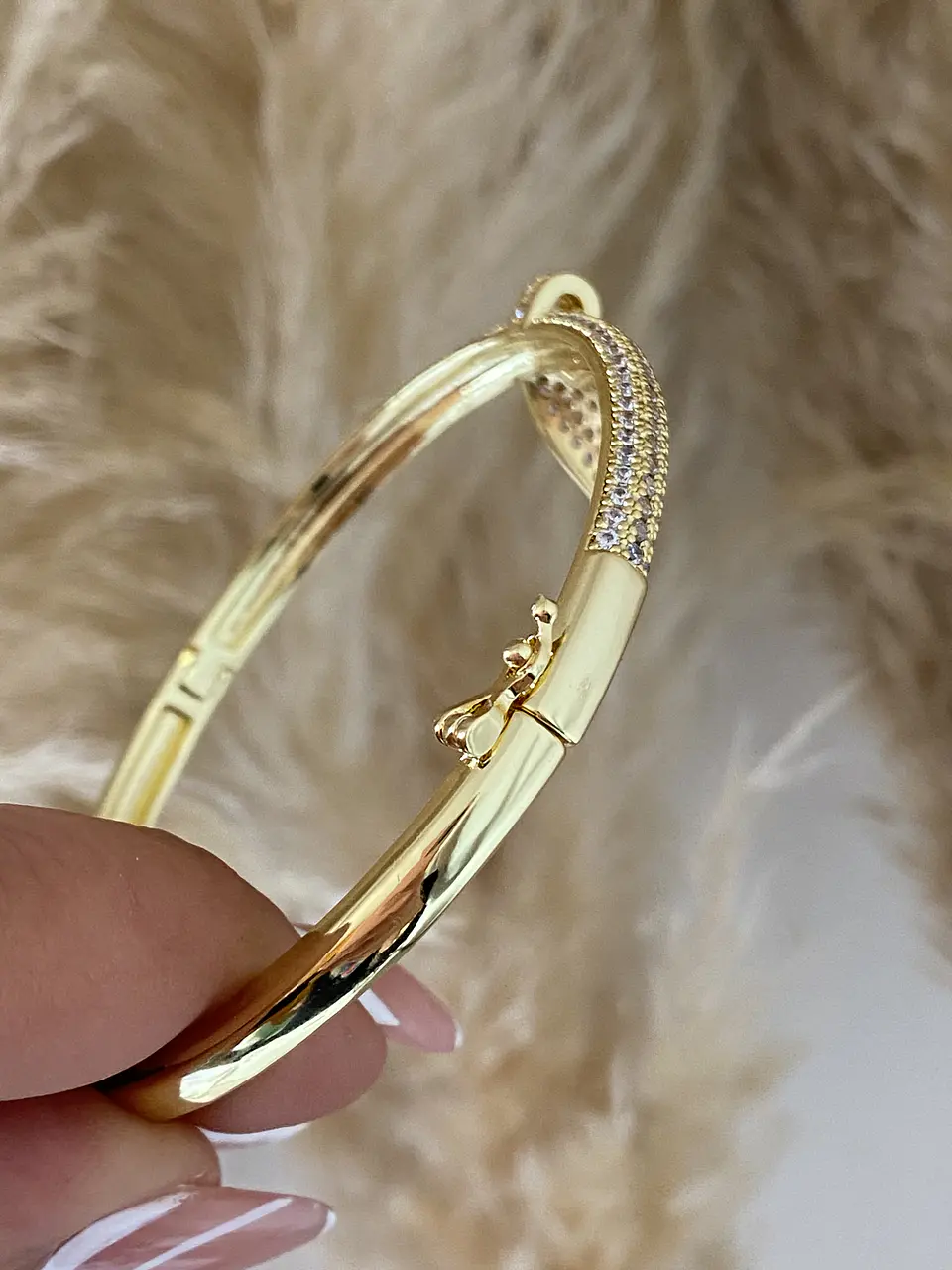  Pulsera Corazón Circones Gold 4