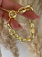  Pulsera Maxi Eslabones Cadenón Gold - Miniatura 3