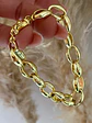  Pulsera Maxi Eslabones Cadenón Gold - Miniatura 1