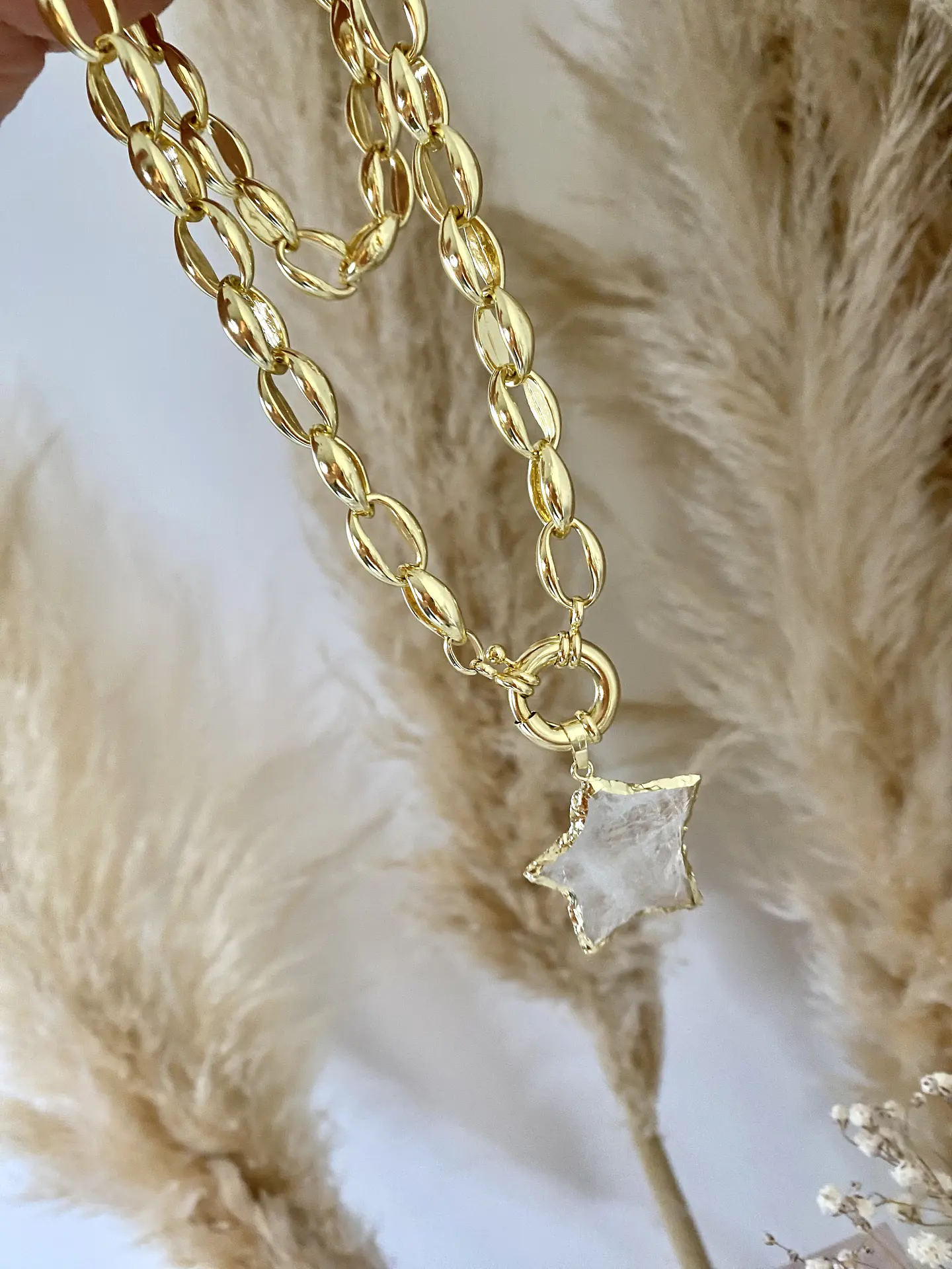 Collar Maxi Cadenón dije Estrella  1