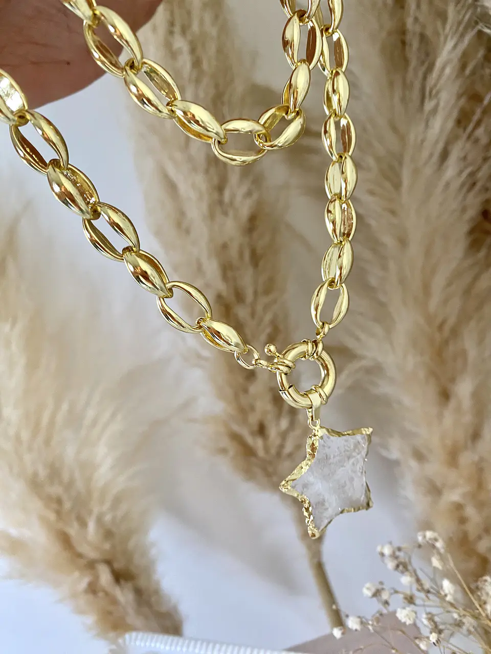 Collar Maxi Cadenón dije Estrella  3