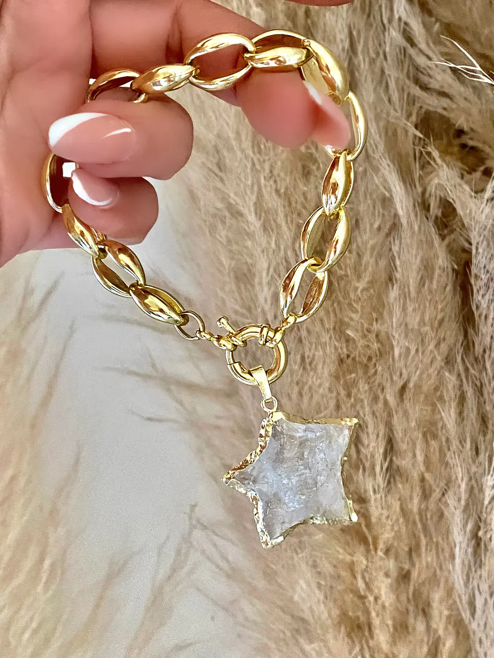 Pulsera Maxi Cadenón dije Estrella  2