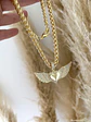 Collar  turbillón Corazón Alado Gold - Miniatura 4