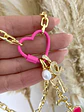 Collar Conector Pink + 4 dijes  - Miniatura 3