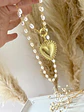 Collar Perlas Maxi  Corazón Sagrado Broche timón - Miniatura 2