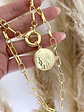 Collar dije Moneda Francesa Gold - Miniatura 1
