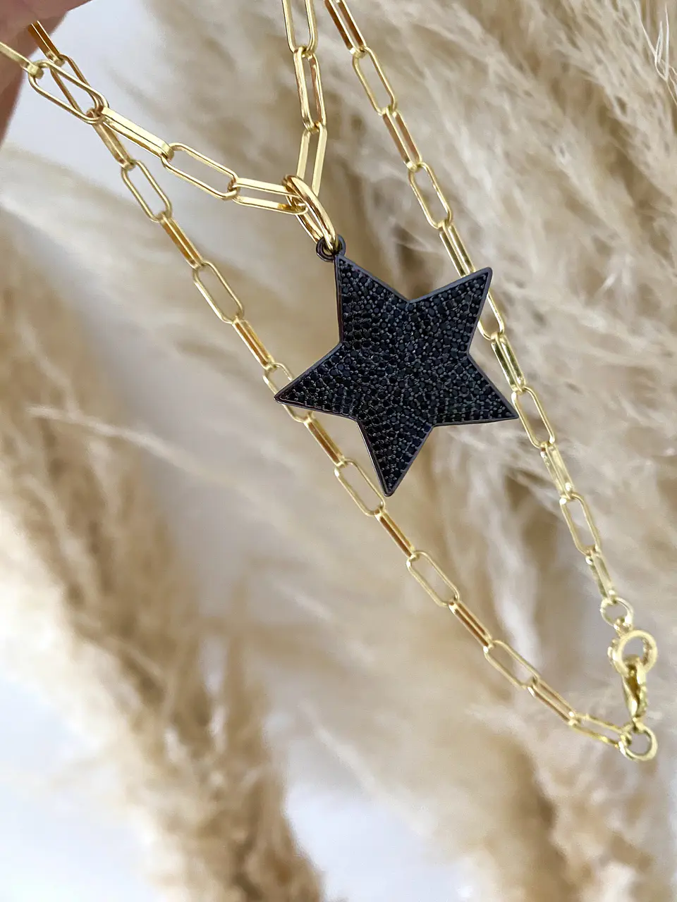 Collar Estrella Black circones  4