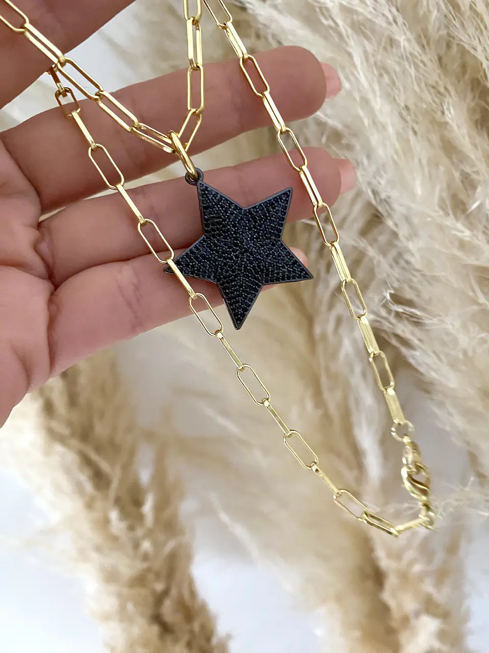  Collar Estrella Black circones  5
