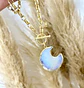 Collar Maxi Luna Broche palanca y Punto de luz  - Miniatura 1