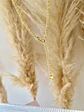 Collar Mostacilla medalla Corazón Blanca  - Miniatura 4