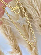 Collares eslabones dije Estrella Circones gold - Miniatura 3
