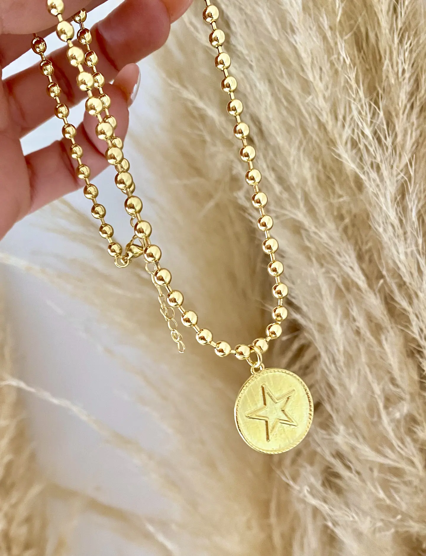Collar balines medalla Estrella  1