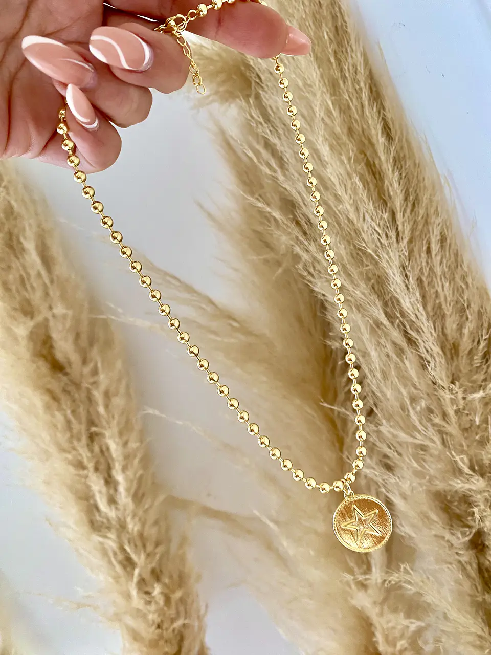 Collar balines medalla Estrella  5