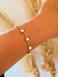 Pulsera perlitas engarzadas gold - Miniatura 2