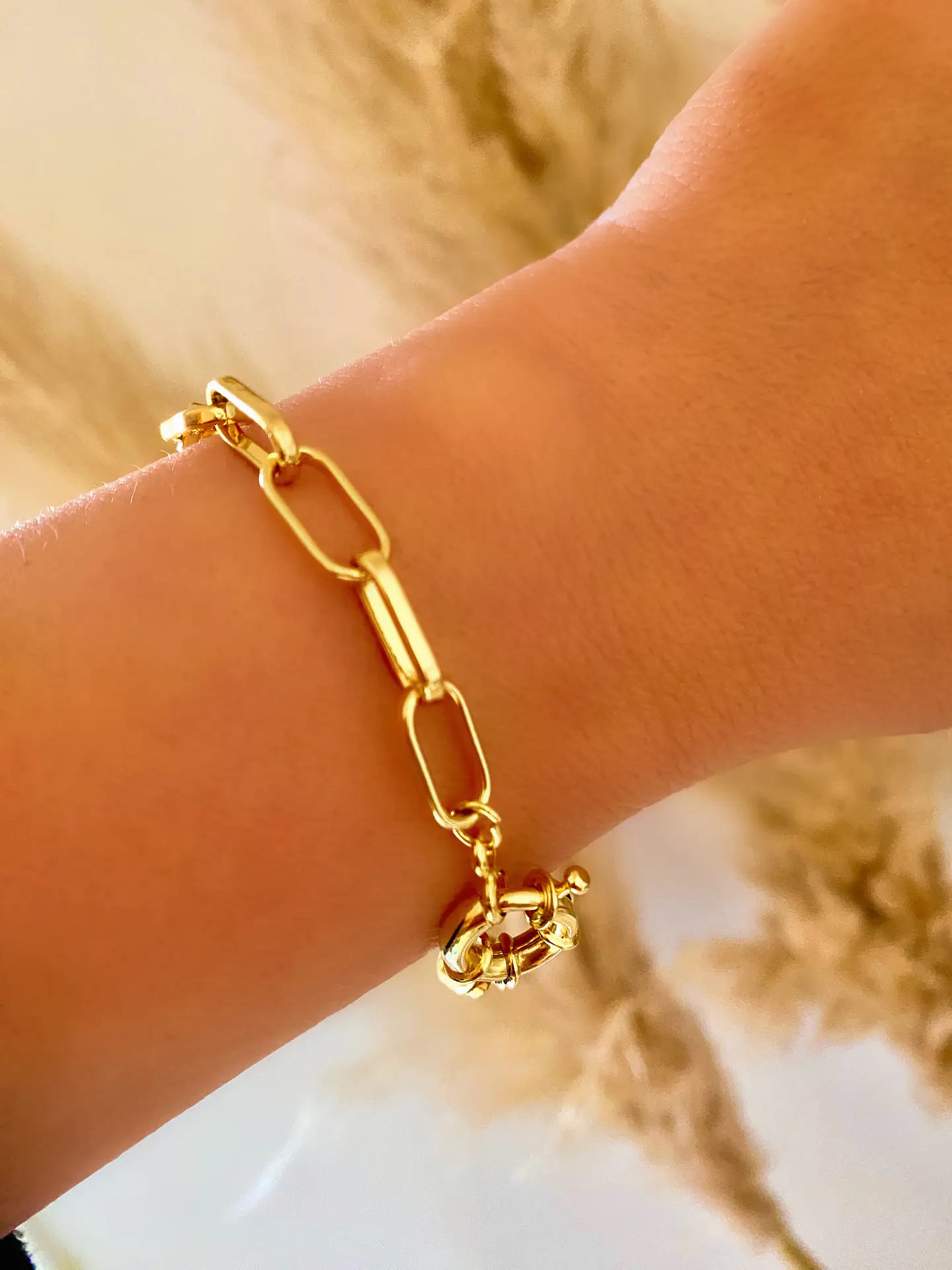 Pulsera maxi Eslabones tradicionales Gold 2